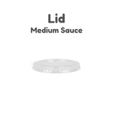 Lid for 2oz Clear Sauce Container (125pcs)