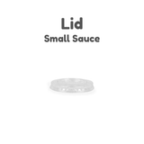 Lid for 1oz Clear Sauce Container (2500pcs)